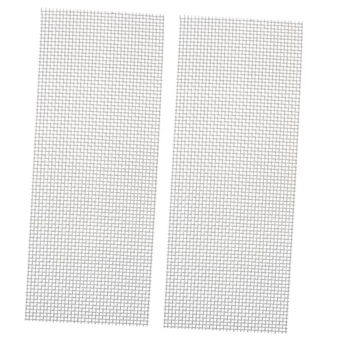 Sosoport 2st Aquatisches Netz Drahtgeflecht Mesh-pad Für Aquarien Pflanzenmoos Aquariumnetz Auswechselbares Moosnetz Biegsames Moos Aquatische Wandmasche Silver Rostfreier Stahl von Sosoport