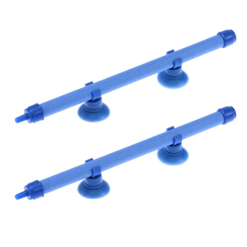 Sosoport 2st Blasenstreifen Für Aquarien Auslauf Schläuche Pumpblasendiffusor Luftstein-Aquarium Luftpumpe Für Aquarien Blasenfischrohr Luftstein Für Aquarien Ballon Plastik Blue von Sosoport