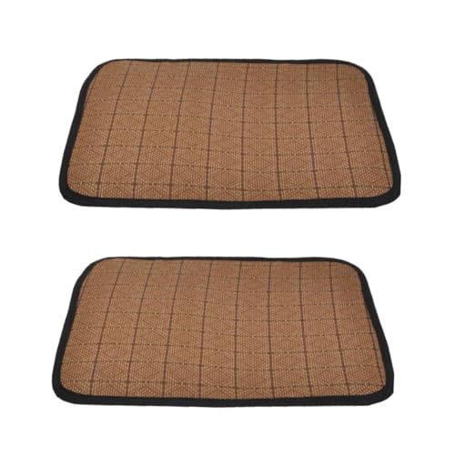 Sosoport 2st Coole Haustiermatte Kühlkissen Für Haustiere Katzenbettmatten Hund Schlafunterlage Kühlbetten Für Hunde Chill Pad Für Hunde Waschbare PIPI-Pads Chill-pad Welpe Urin-pad Bambus von Sosoport