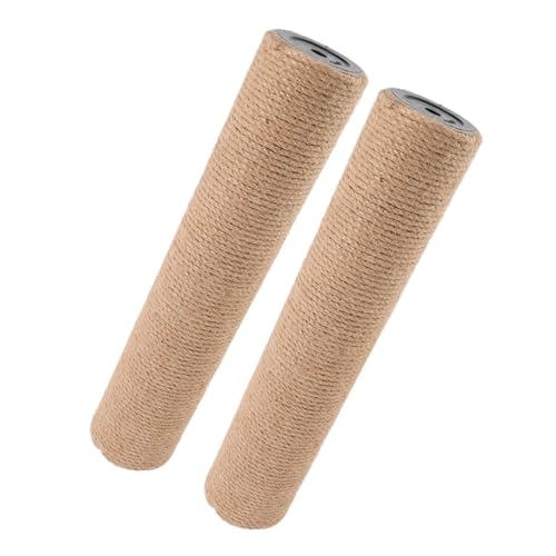 Sosoport Robuste Kratzbaumstangen Für Katzen 40 cm Sisal Ersatz Für Kratzbäume Für Katzen Und Wohnungen von Sosoport