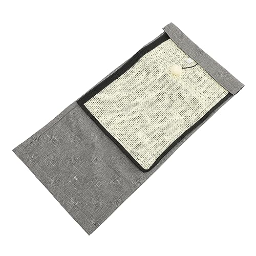 Sosoport 2st Haustier Katze Kratzbrett Katze Kratzmatte Haustier-Couch Couchüberwürfe Für Sofa Katzentrainingsband Katzenversorgung Türstopper Für Katzen Kratzunterlage Für Couch Sisal Grey von Sosoport