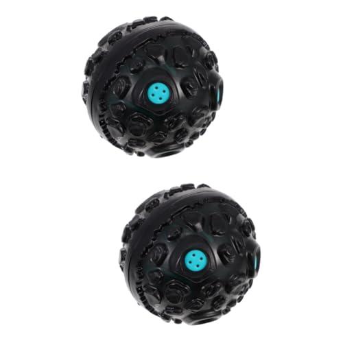 Sosoport 2St Schallkugel aus Meteorit Hunde quietschender Ball Interaktives Spielzeug für kleine Hunde Interactive Dog Toys Dog chew Toy Spielzeuge Hundetrainingsspielzeug Kleiner Hund pp von Sosoport