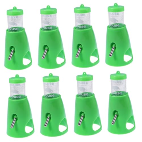 Sosoport 2st Wasserflaschenspender Für Hamster Trinkflasche Für Hamster Tierfutter Haustier Laufstall Hamsterfutter Futterautomat Für Haustiere Wasserflasche Für Hamster Green von Sosoport