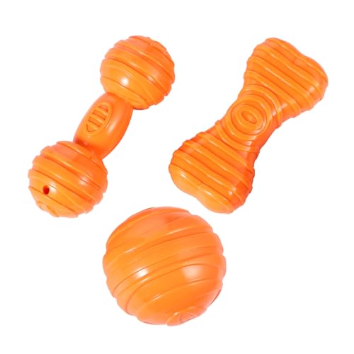 Sosoport Gehirnspielzeug 3St Haustier Hund Spielzeug Interactive Dog Toys Hunde-intelligenzspielzeug Hunde Spielzeug für mittelgroße Hunde Knochen Haustierzubehör -Material Lernspielzeug von Sosoport