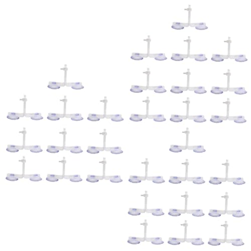 Sosoport 30 STK Isolierplattenklemme für Aquarien Saugnäpfe Ausrüstung aquaristik zubehör trennwand für Aquarium Plattenclip für Aquarien Trennklemme für Aquarien Teilung Isolationsplatine von Sosoport