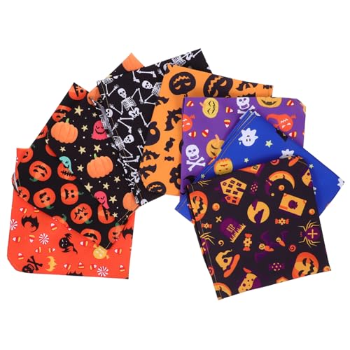 Sosoport 32 STK Halloween-dreiecksschal Dekoratives Katzenbandana Geburtstag des Hundes Katze-Halloween-schal Welpenschal Katzen-dreieck-lätzchen Entzückendes Katzenbandana Polyester von Sosoport