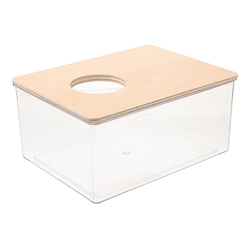 Sosoport 3Er-Box Sandkasten für Hamster Hamster-Badeschale Hamster-Sandzimmer Saunatoilettenhamster Hamster sandbad Hamster-Sandbad Hamster-Badewannen meerschweinchen sandbad Fall hölzern von Sosoport