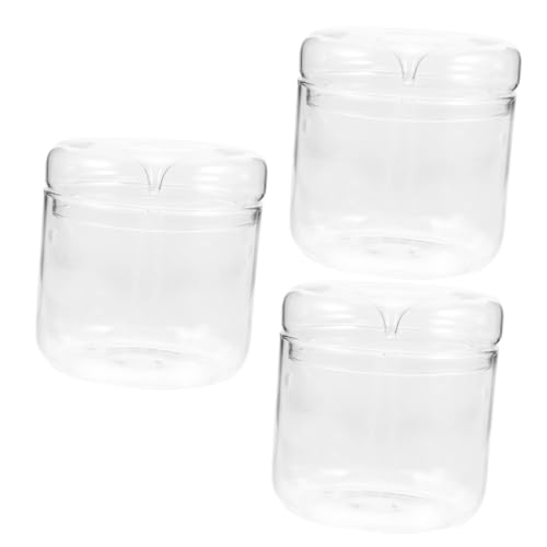 Sosoport 3St Mikrolandschaftspflanzen einmachgläser lagercontainer wasserspar glasgefäß gartenaccessoires Glaswaren Vase Mikro-Landschaftsbehälter Micro-Landschafts-DIY-Flasche Tischschmuck von Sosoport