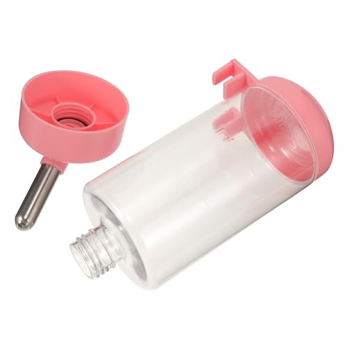 Sosoport 3 Stück 400 Ml Futternapf Für Haustiere Tragbare Auslaufsichere Wasserflasche Für Kleintiere Sicher Für Hamster Welpen Katzen von Sosoport