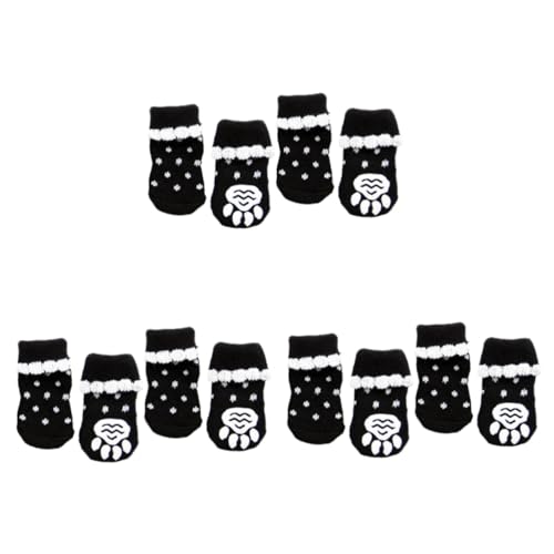 Sosoport 3St wintersocken für Haustiere Hundesocken für Hunde Hundepfotenschutz Schuhe für hundepfoten hundekleidung sockenschuhe Warme Socken für Haustiere Haustiersocken Haustier socken von Sosoport