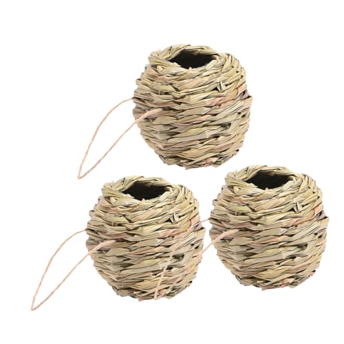Sosoport 3stücke Handgewebte Vogelhäuser Natürlichem Gras Hängende Nistplätze Für Vögel Im Garten Balkon Veranda Für Und Kleine Vögel Sosoport 3stücke Handgewebte Vogelhäuser Natürlichem Gras Hängende Nistplätze Für Vögel Im Garten Balkon Veranda Für Und Kleine Vögel von Sosoport