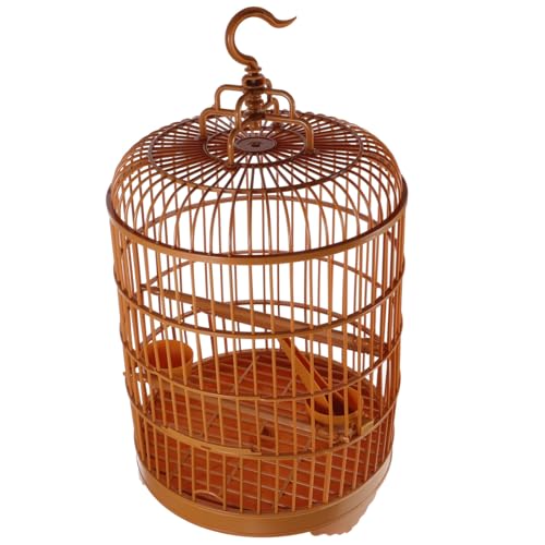 Sosoport 4 Sätze Vogelkäfig käfig wellensittich Birdcage Papageienträger dekorative Außendekoration Papageienkäfig Vogelversorgung Quadrat Ausstellungskäfig Xuanfeng Kleiner Papagei Reisen von Sosoport