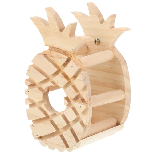 Sosoport 4 Stück Grasständer aus Holz für Kaninchen Hasenhalter Häschen-Feeder Lagerregal Futterkaninchen Hasen Heuraufe Kleintier Heuraufe praktisches Gestell Holzhalter für Käfig hölzern von Sosoport