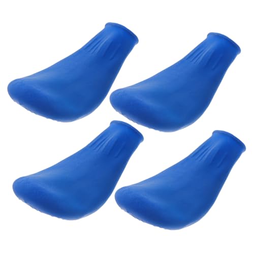 Sosoport 4 Stück Stiefel Für Hunde wasserdichte Stiefeletten Für Haustiere wasserdichte Regenschuhe Für Haustiere Booties Für Hunde Schneestiefel Für Gummi Schuhhund Schneeschuhe von Sosoport