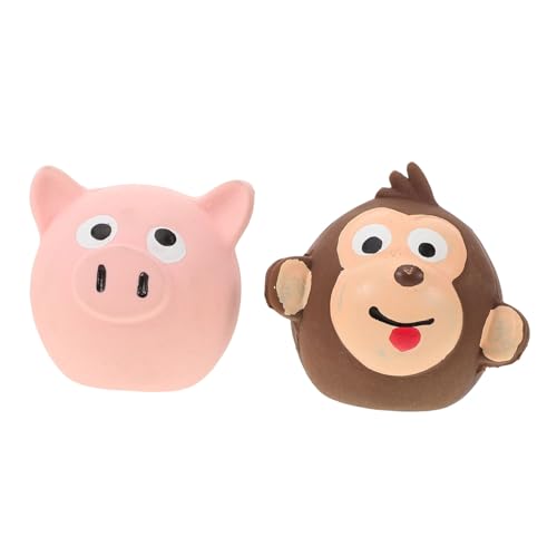 Sosoport 4 Stück Kauspielzeug für Haustiere Frosch Kauspielzeug Quietschendes Robustes Kauspielzeug für Hunde Spielzeuge Spielzeug für Backenzähne für Haustiere Latex-Cartoon-Ball Sosoport 4 Stück Kauspielzeug für Haustiere Frosch Kauspielzeug Quietschendes Robustes Kauspielzeug für Hunde Spielzeuge Spielzeug für Backenzähne für Haustiere Latex-Cartoon-Ball von Sosoport