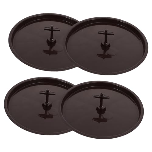 Sosoport 4pcs Haustier Toilette Zubehör Vogel Käfig Töpfchen Tablett Papagei Poop Pan für Käfig von Sosoport