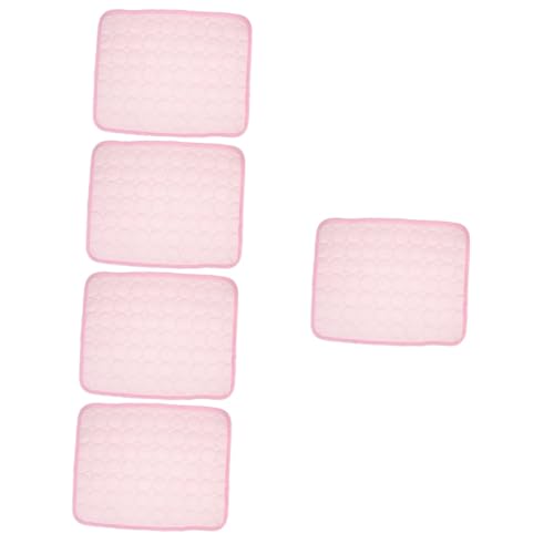 Sosoport 5St Haustiermatte Spoosie-Pads Sommer schlafmatte haustierbett pet Bed Hundeunterlagen Welpe Ruhekissen für Haustiere Schlafmatte für Haustiere der Hund Ruhematte Katzenmatte Tuch von Sosoport