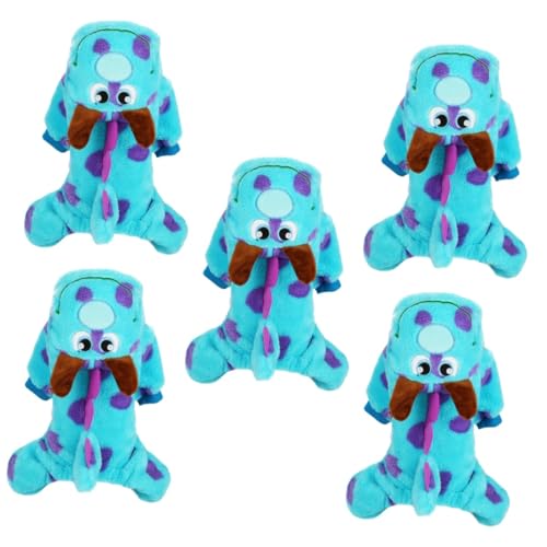 Sosoport 5st Verwandlungskostüm Für Haustiere Welpen Verkleiden Sich Bequeme Hundekleidung Welpen-Fleece-Kleidung Halloween Freizeitmantel Für Haustiere Hund Warmer Drache Korallenvlies von Sosoport