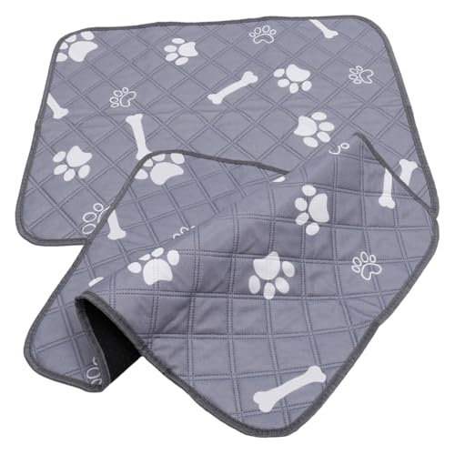 Sosoport 6 STK Hunde-Wickel Polster Pinkelpads für Hunde waschbar Töpfchen Pads Hundematte waschbare Hundepipimatte Pee Pads waschbar groß Hundeunterlage Stoffunterlage Hund PIPI Pad von Sosoport