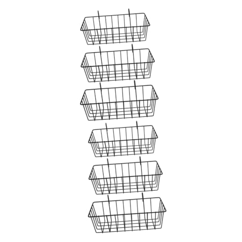 Sosoport 6 STK Kaninchen Heuraufe Hasenheuspender Häschen-Heu-Futterspender hängende Heufütterung Chinchilla-Heuhalter Hasen-Heu-Krippe Futterspender für Tiere Hase Heuhalter Schmiedeeisen von Sosoport