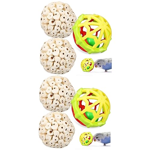 Sosoport 2sets Vogel Spielzeug Mit Kauen Schnabel Spaß Vogel Kauen Spielzeug Für Papageien Nymphensittiche 3 Stücke * 2 Sosoport 2sets Vogel Spielzeug Mit Kauen Schnabel Spaß Vogel Kauen Spielzeug Für Papageien Nymphensittiche 3 Stücke * 2 von Sosoport