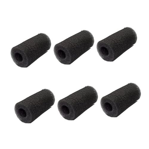 Sosoport 6st Filter Für Fischbecken Schaum Für Aquarien Filtermedien Für Aquarien Aquarium Wasser Sieb Aquarienfilter Seifenspender Teichfilter Dekorationen Für Aquarien Tank Black Schwamm von Sosoport