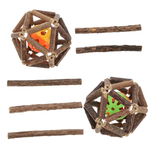 Sosoport 7St Katzenspielzeug Welpenbeißring Katzenminze-Sticks Interactive cat Toy katzenmassage Haustier Zahnstäbchen für Katzen Werkzeuge zum Reinigen von Katzenzähnen Polygonum Holz von Sosoport