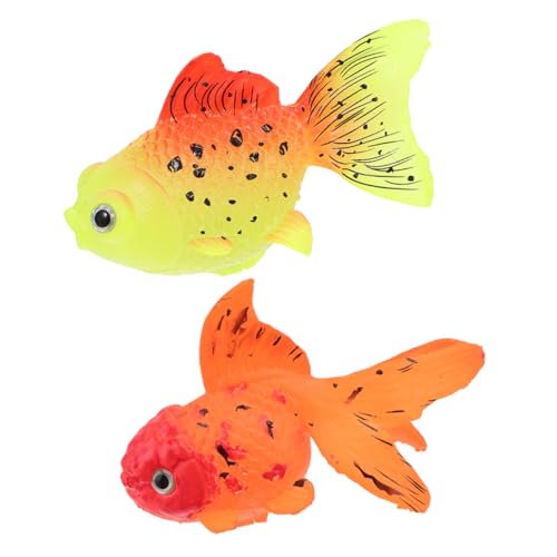 Sosoport 8 STK Künstlicher Aquarium Dekorationen Ornamente Dekorationen Für Zu Hause Kunstaccessoire Für Zu Hause Dekorationen Für Aquarien Spielzeug Kind Schreibtisch Kieselgel von Sosoport