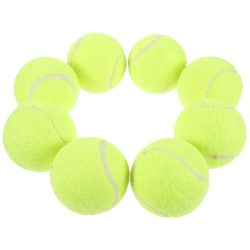 Sosoport 8St Tennis trainieren kleine tennisbälle Hundespielzeugbälle Interactive Dog Toys tennisbälle anfänger kinderspielzeug Spielzeuge Haustier Hund Tennisball große Tennisbälle kauen von Sosoport