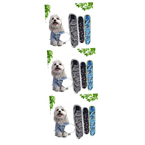 Sosoport 9 Stück 9 Windel Wiederverwendbare Hundewindeln Haustierprodukte Für Männliche Hunde Produkte Für Welpen Pet Körperliche Hose Windel Für Hündchen Karikatur von Sosoport