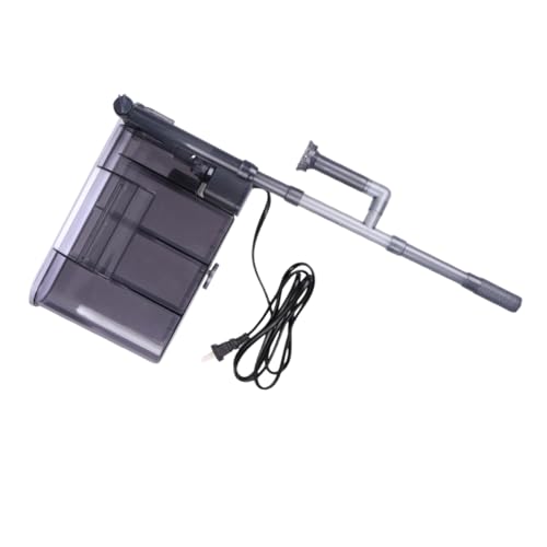 Sosoport Aquarienfilter Betta-Fischschale Schwamm Aquarium intern interne Pumpe Sprudelpumpe für Aquarien am Tank Water Circulation Clean Water Aquariumfiltration Powerfilter für Aquarien von Sosoport