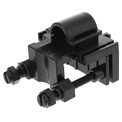 Sosoport Aquarium-rohrhalter Wasserrohrklemme Für Aquarien Schwarze Zulauf- Und Ablaufrohre Für Aquarien Fischtank-Clip von Sosoport