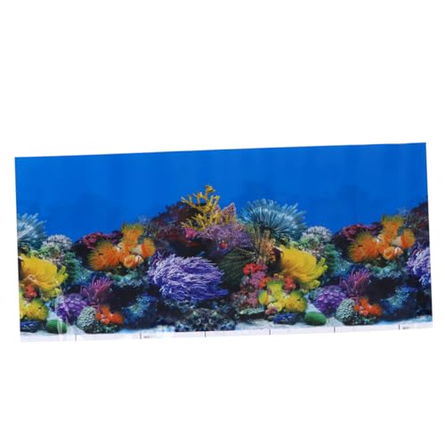 Sosoport Aquarium Hintergrundpapier hochzeitsdeko hochzeitdeko Aquarium Dekoration schuldeko Dekoration Party Reiniger Bausatz Auto Pumpe Aufkleber Aquarium-Hintergrunddekorationen Colorful von Sosoport