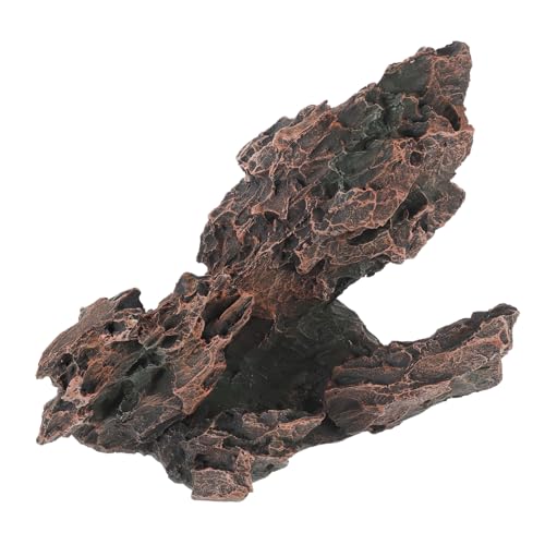 Sosoport Aquarium Rock Dekoration Luft Wasserpflanzen Für Das Aquarium Aquarienschloss Kanister Aquarium Aquarium Künstliche Pflanzen Für Aquarien Höhle Leiter Für Reptilienbecken Netz Harz von Sosoport