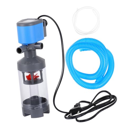 Sosoport Aquarium Sieb Aquarium Wasser Aquarium Zubehör Fischmist Auffangpumpe Stummgeschaltetes Aquarium Aquarium Fisch Toilette Aquarium Wasserpumpe Wellenmacher Blaue von Sosoport