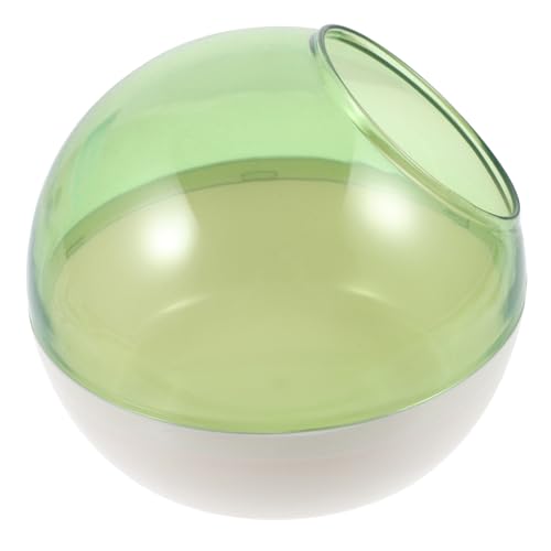 Sosoport Badezimmerzubehör Für Hamster Hamsterkäfig-zubehör Hamstersandbad Rennmaus Toilette Hamster Toilette Badschale Für Hamster Badezimmer Für Kleine Tiere Light Green Plastik von Sosoport