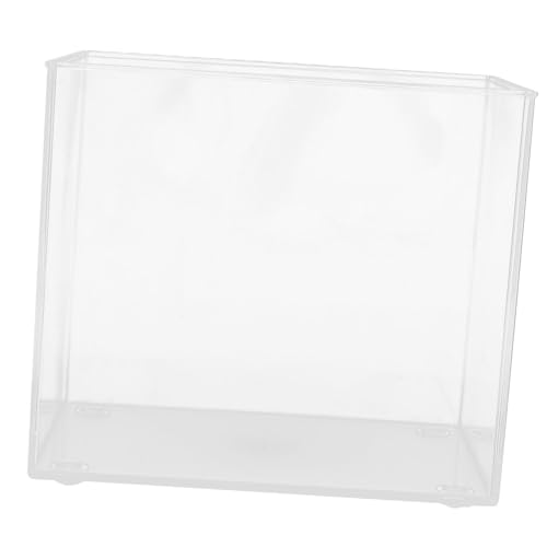 Sosoport Bepflanzter Tank Randloses Aquarium Kleines Aquarium Transparentes Aquariumbecken Multifunktions-Betta-Tank Fischschalen Heimisches Fischbecken Kampfpanzer Desktop-Aquarium Plastik von Sosoport