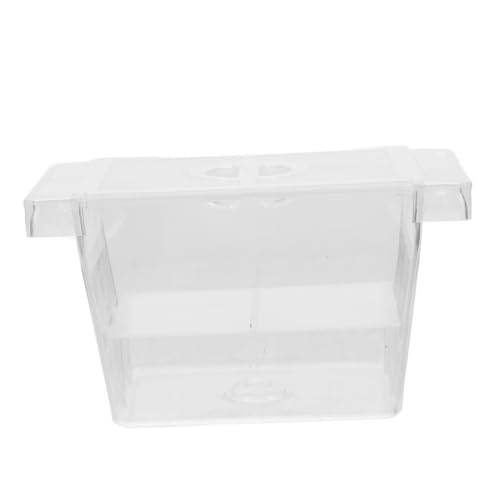 Sosoport Box Fry Box Brutbox Aquarium Zubehör Fisch Isolierungskoffer Aquarium Fisch Aquarium Kindergarten Zuchttank Betta Aquarium Mit Trennwand Aquarium Brüterei Separator Nylon von Sosoport