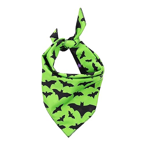 Sosoport Dreieckstuch Für Haustiere Formelles Hundehalsband Urlaub Hundebandana Hundezubehör Welpe Halloween Bandana Waschbares Bandana Für Haustiere Hundeanzug Kragen Schal- Polyester von Sosoport