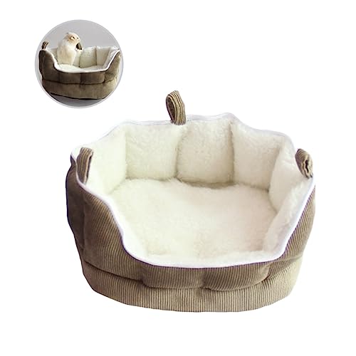 Sosoport Frettchen Bett hamsterbett pet Bed petbett Tier Schlafsofa Haustier Sofafrettchen Schlafsack für Haustiere Hamsterwinter Hängematte Meerschweinchen Frettchen Coffee von Sosoport