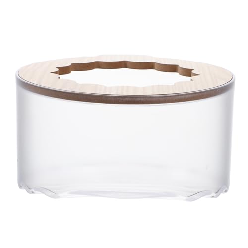 Sosoport Hamster Toilette Meerschweinchen Badehaus für Hamster Hamsterverstecke Rattentoilette Hamster-Badewanne Hamster-Sandbad Hamster klo Hamster badewanne Hamsterbad Abs Transparent von Sosoport