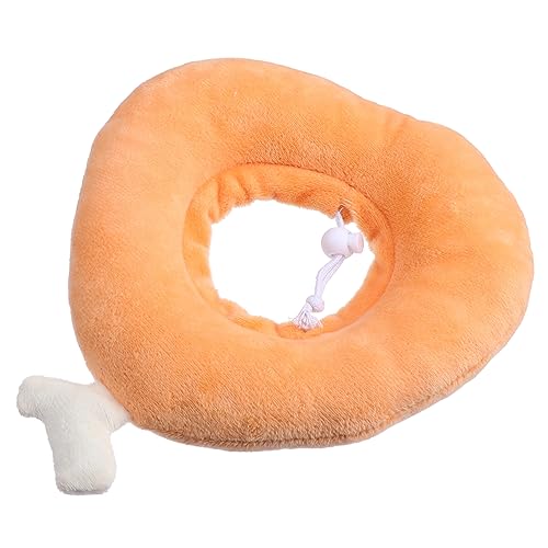 Sosoport Superweiches Hundehalsband Aus Plüsch mit Donut-Design – Zum Schnellen Kratzen von Sosoport