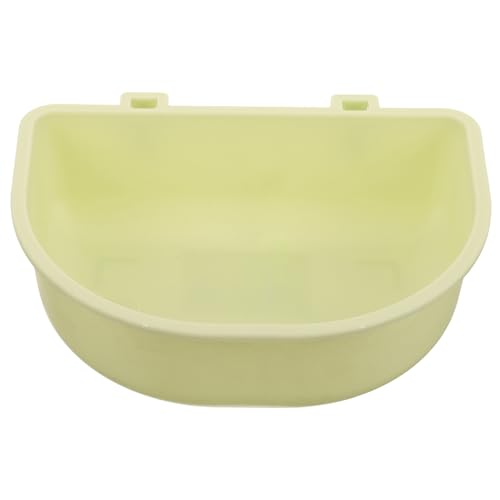 Sosoport Haustiernapf pet Feeder pet Water Bowl dogbowl hundefutter näpfe Katzen Katzennapf Spielzeugtransportbox für Haustiere Wurf Katzennäpfe Futternäpfe für Reisen Plastik Light Green von Sosoport