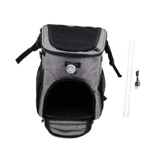 Sosoport Hundeautositz Haustiertasche Für Hunde Fahrradträger Hundeträger Für Hunde Fahrradtasche Haustierbehälter Für Fahrrad Polyester Haustier Fahrradtasche Praktischer Haustier Fahrradträger von Sosoport