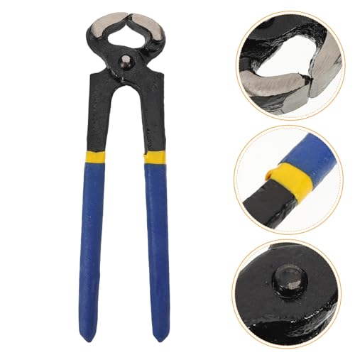 Sosoport Hufpflegezange Trimmer Hufmesser Für Pferde Pferdehufschere Pferdenagelknipser -Reparatur-Gadget Hufmesser Für Die Rechte Hand Ziegenklauenschneider Hufzange Metall Blue von Sosoport