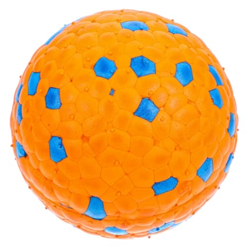 Sosoport Hunde Kauspielzeug Ball Interaktives Apportierspielzeug Für Indoor Und Outdoor Weich Und Langlebig Ideal Für Hundetraining Und Spiel Blaue Farbe Sopp Material von Sosoport