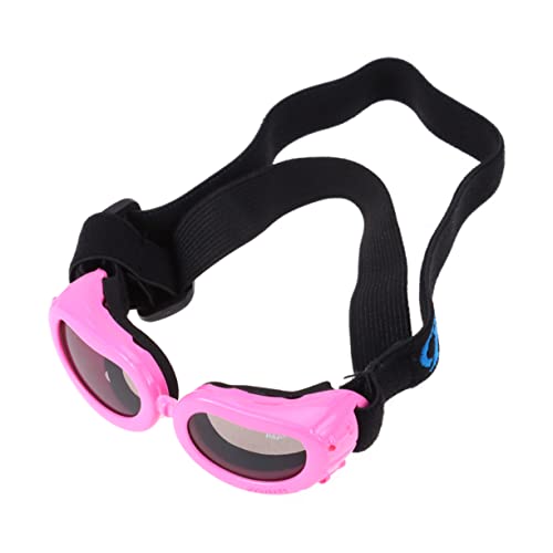 Sosoport Hundebrille Kleine Hunde-Outfits Haustier Brille Haustier Sonnenbrille Hundewindeln-Outfits Katzenbrille Der Hund Krankenschwesterbrille Gläser Ultraviolettes Licht Rosa von Sosoport