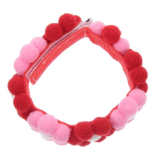 Sosoport Blumendekorationen Hundefliege Ball-Hundehalsband für Haustiere für Hunde Hundehalsbänder für kleine Hunde Blumen binden Sonnenblume Krawatte Polyester Welpen von Sosoport