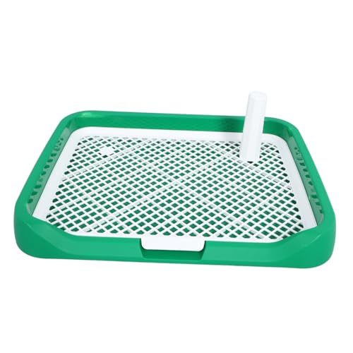 Sosoport Hundetoilette Urinal Hundetoilette Training Für Hunde Hundetöpfchen Haustier Toilettenmatte Welpenpfanne Hundetöpfchen Pad Mesh Haustiertoilette Kunststoff von Sosoport