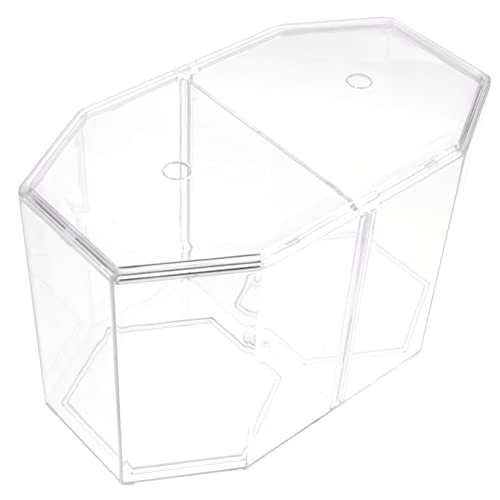 Sosoport Kasten Aquarium aufzuchtfutter Fische aquarien Zuchtbox Fische züchten aquaterrarium Panzer Fisch Tank Netz Inkubator Fischzuchtbecken Garnelenaufzuchtbehälter Plastik Transparent von Sosoport